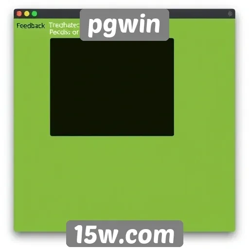 Feedback dos usuários sobre a interface do pgwin